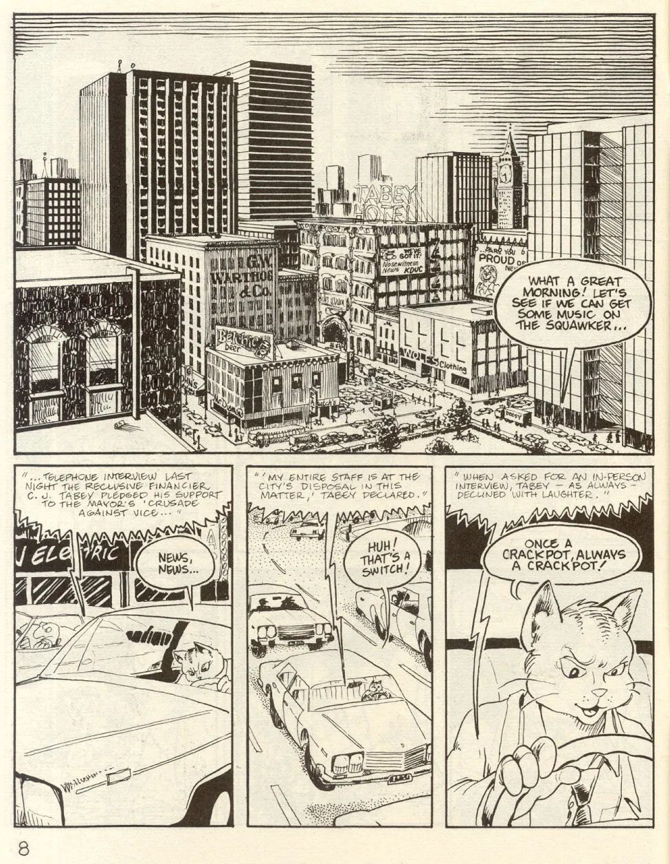 Omaha #00 [Reed Waller & Kate Worley] - Page 10