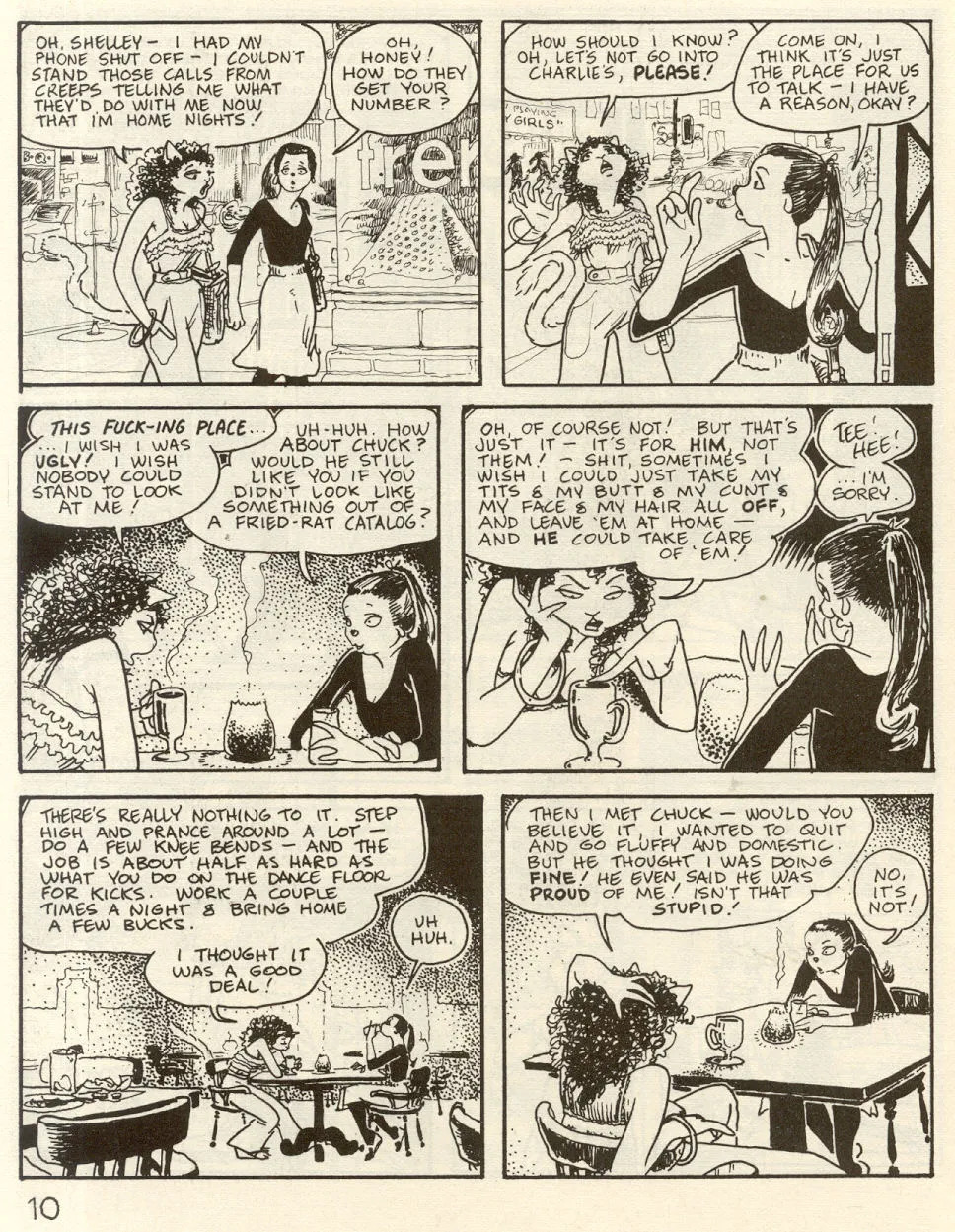 Omaha #00 [Reed Waller & Kate Worley] - Page 12