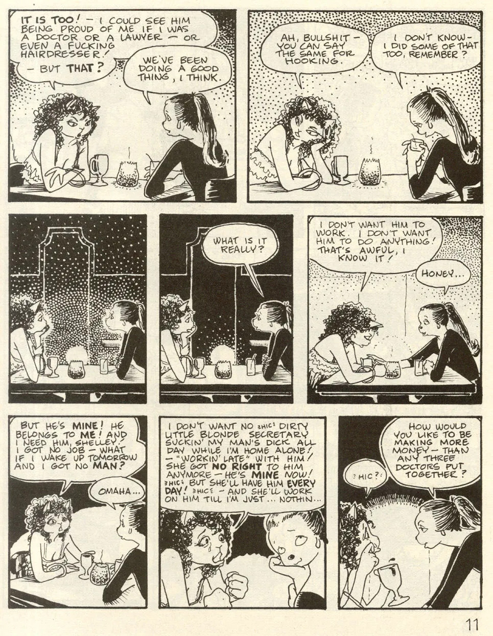 Omaha #00 [Reed Waller & Kate Worley] - Page 13