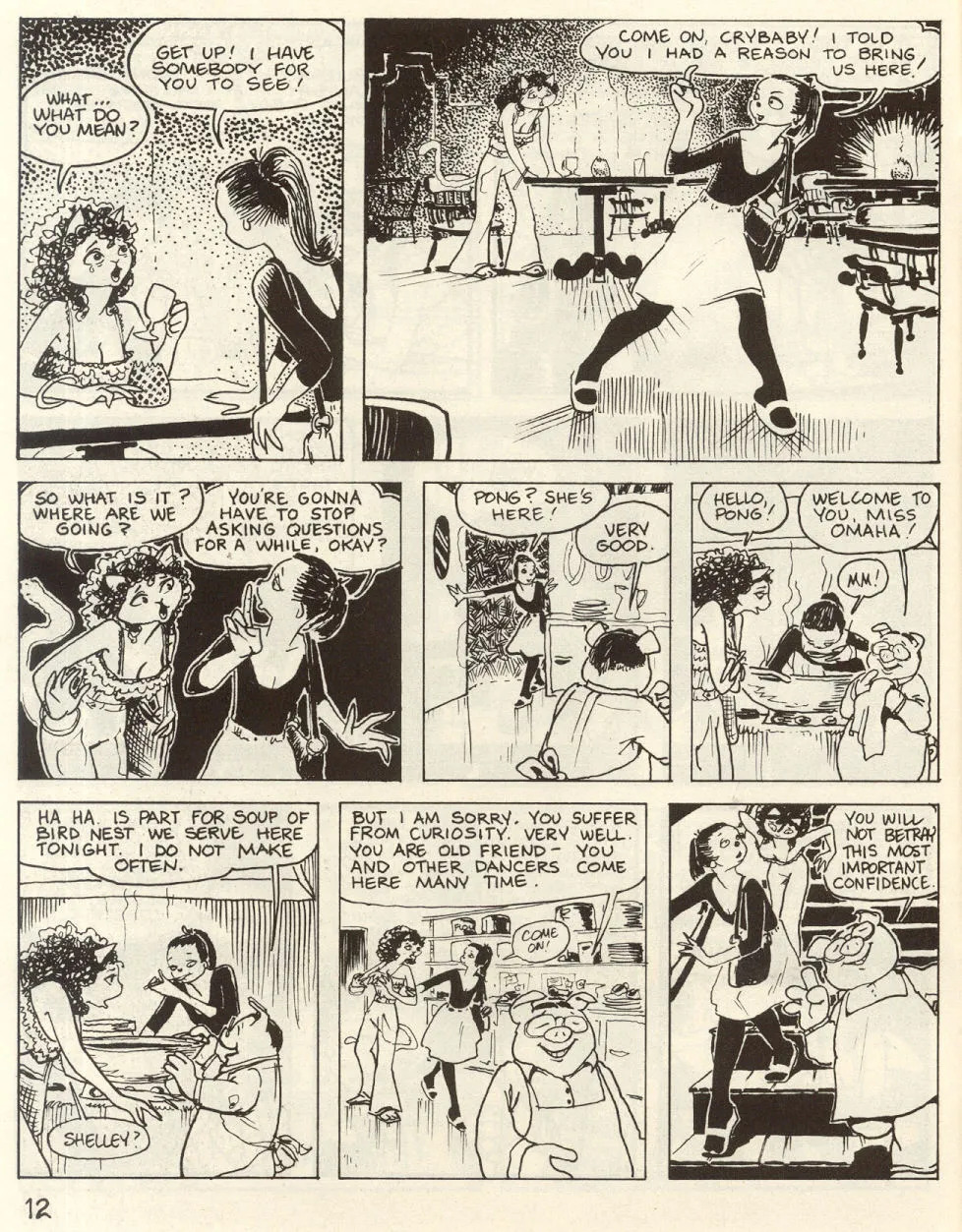 Omaha #00 [Reed Waller & Kate Worley] - Page 14