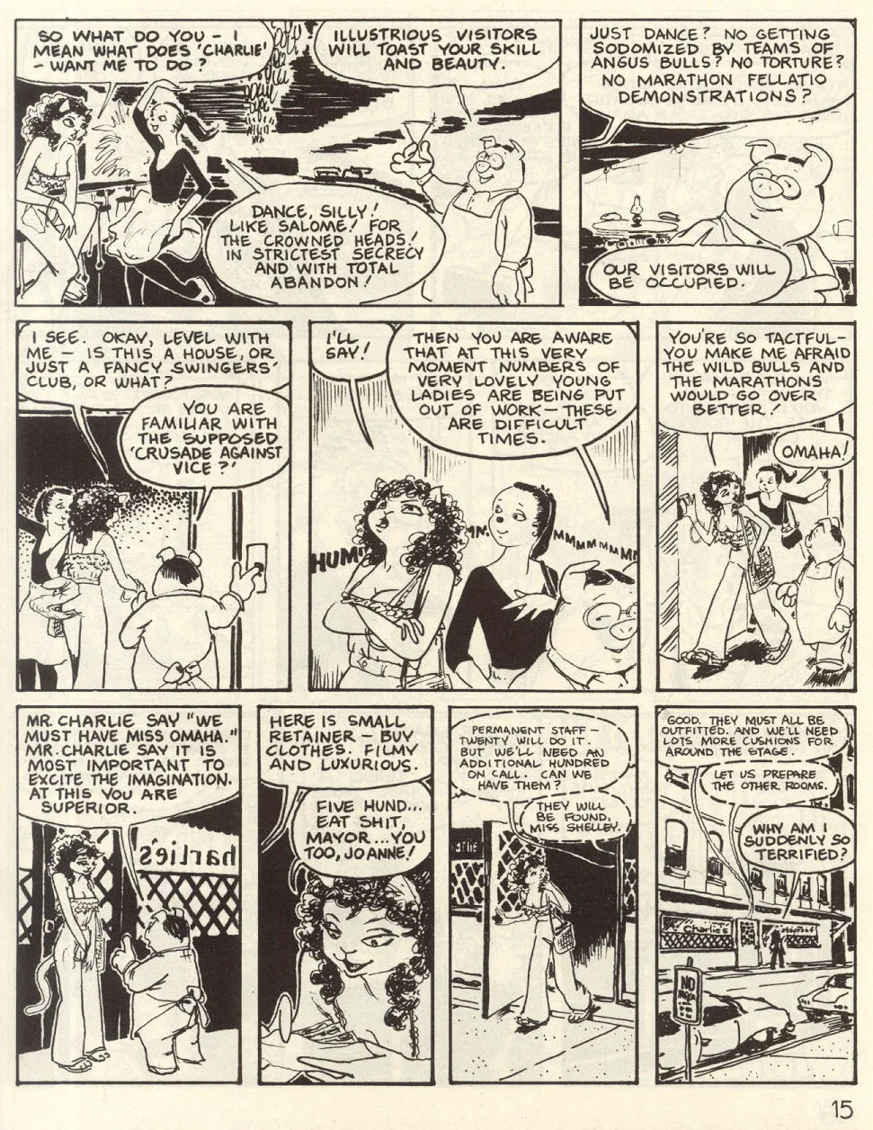 Omaha #00 [Reed Waller & Kate Worley] - Page 17