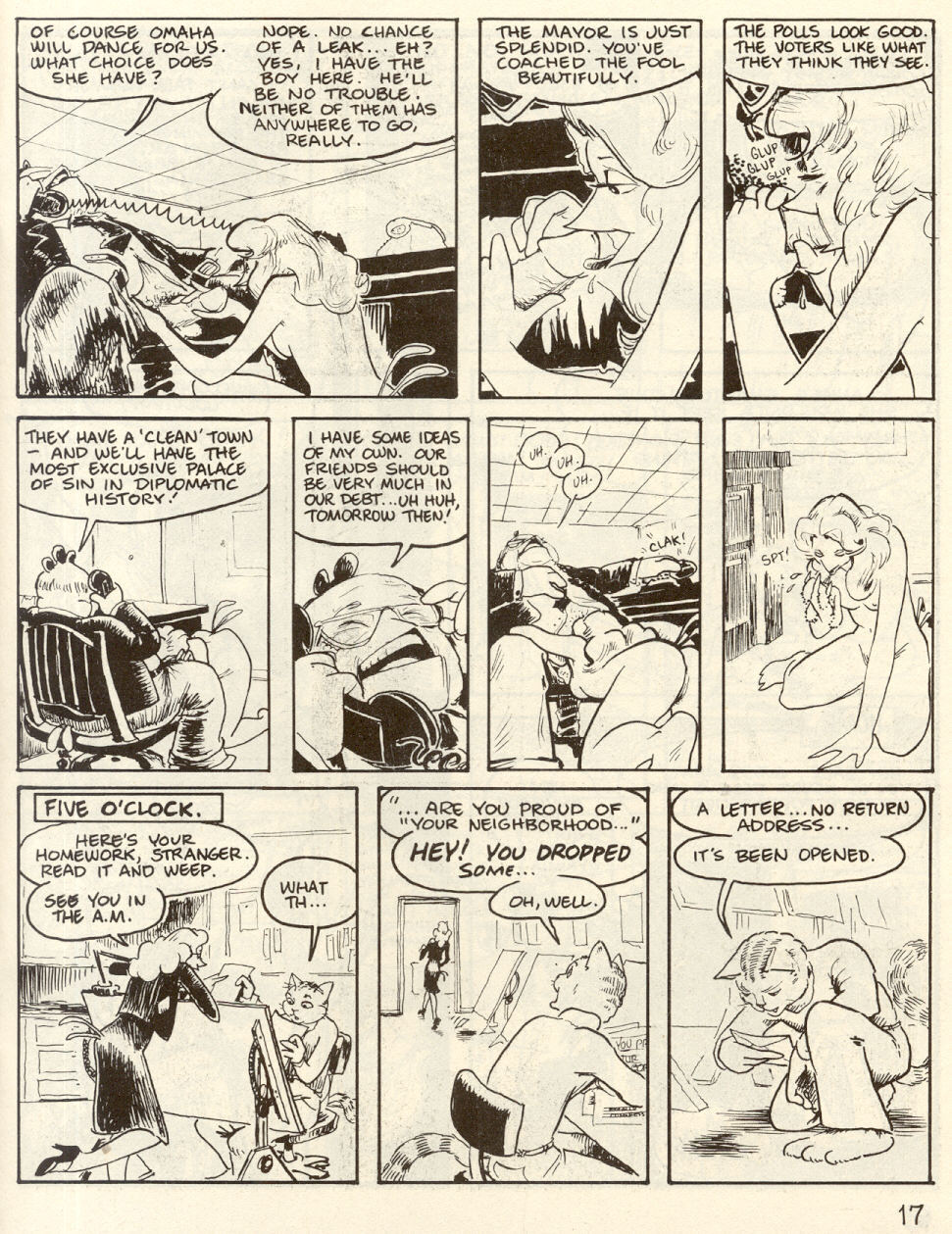 Omaha #00 [Reed Waller & Kate Worley] - Page 19