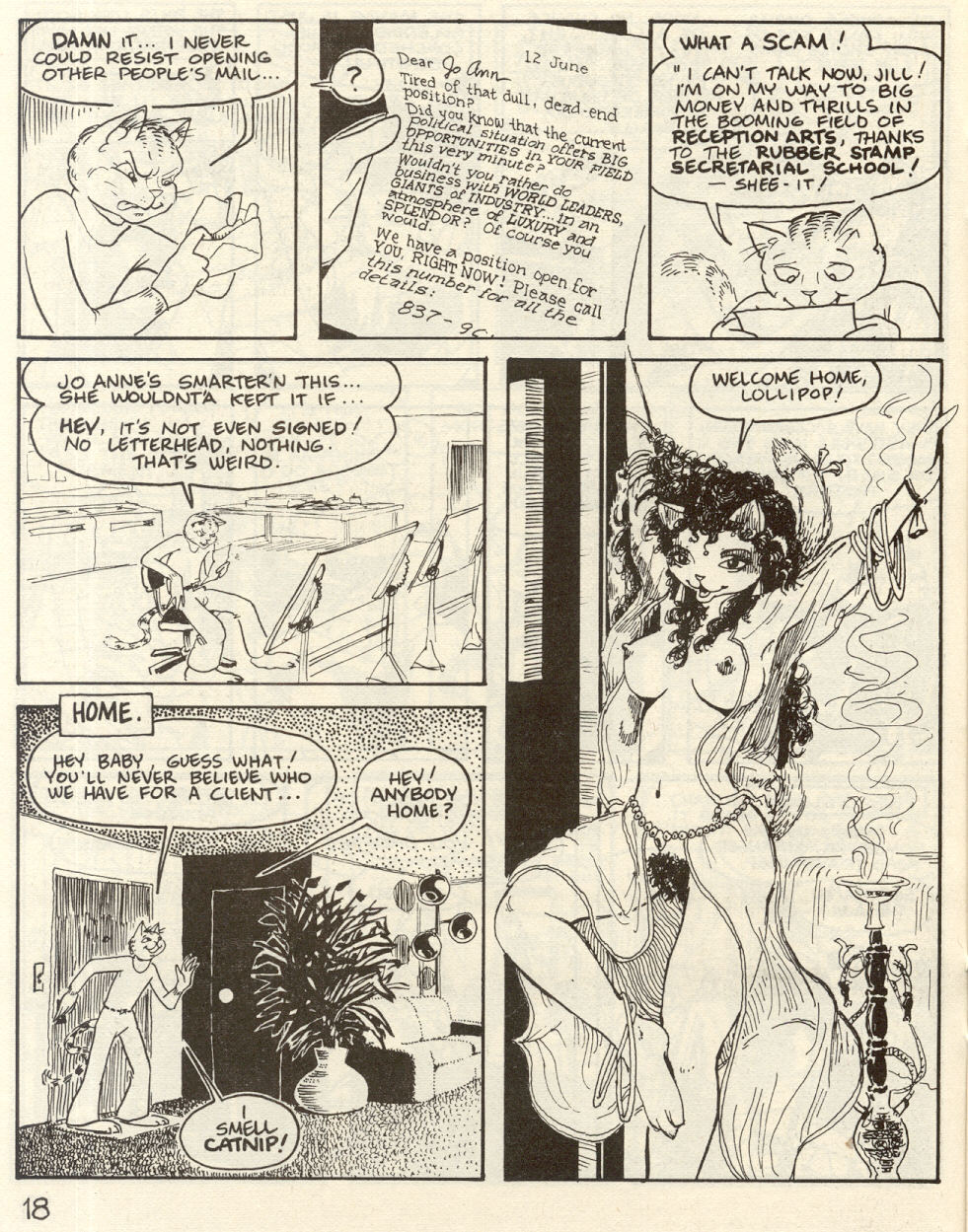 Omaha #00 [Reed Waller & Kate Worley] - Page 20