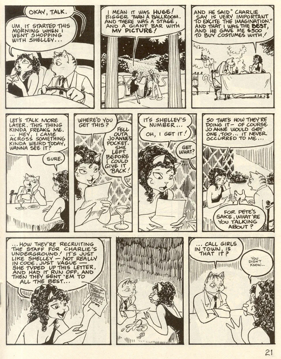 Omaha #00 [Reed Waller & Kate Worley] - Page 23