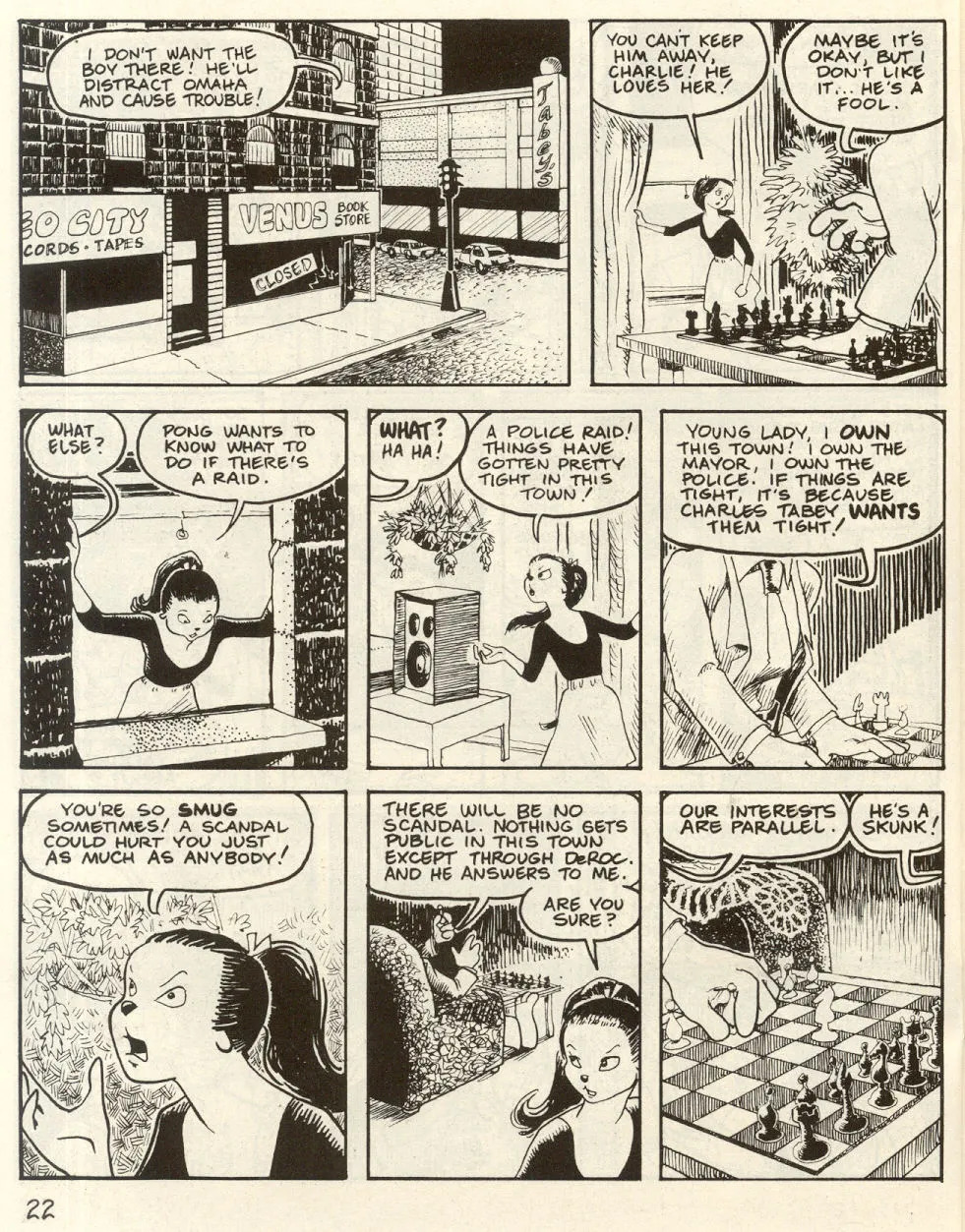 Omaha #00 [Reed Waller & Kate Worley] - Page 24