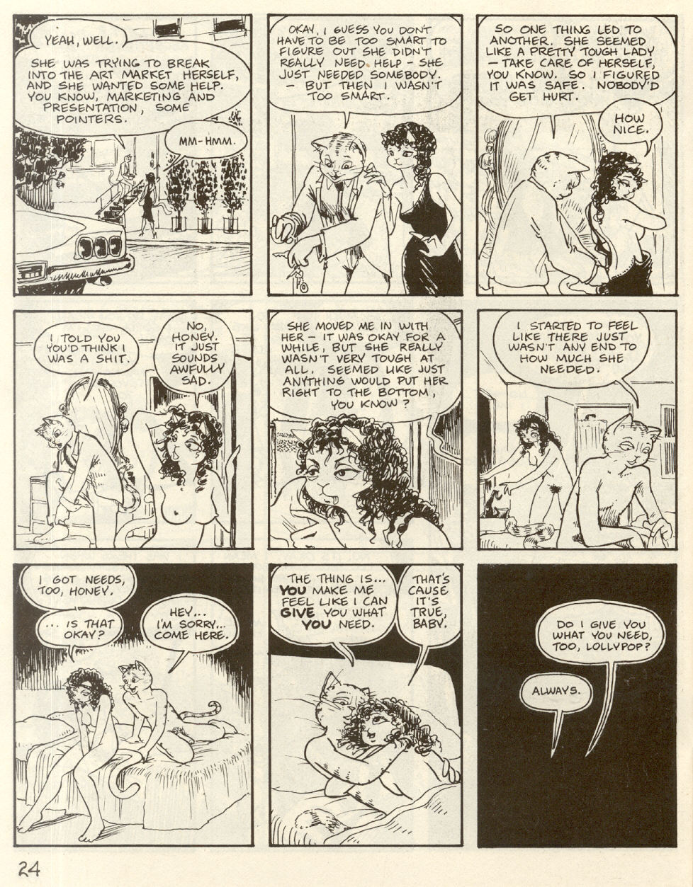 Omaha #00 [Reed Waller & Kate Worley] - Page 26
