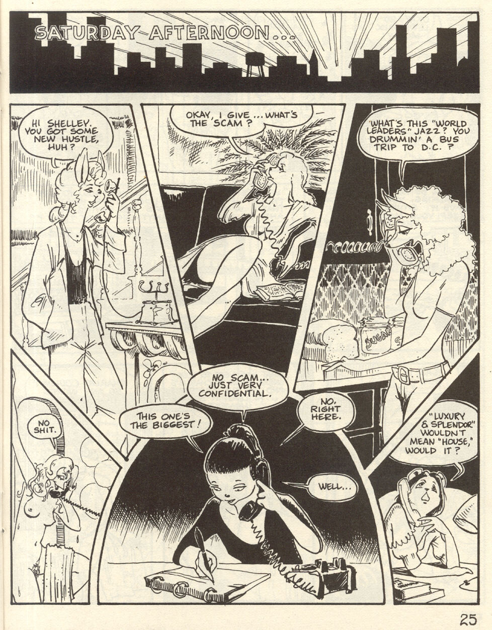 Omaha #00 [Reed Waller & Kate Worley] - Page 27