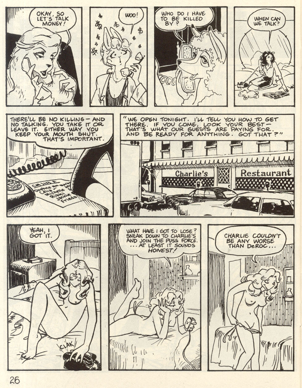 Omaha #00 [Reed Waller & Kate Worley] - Page 28