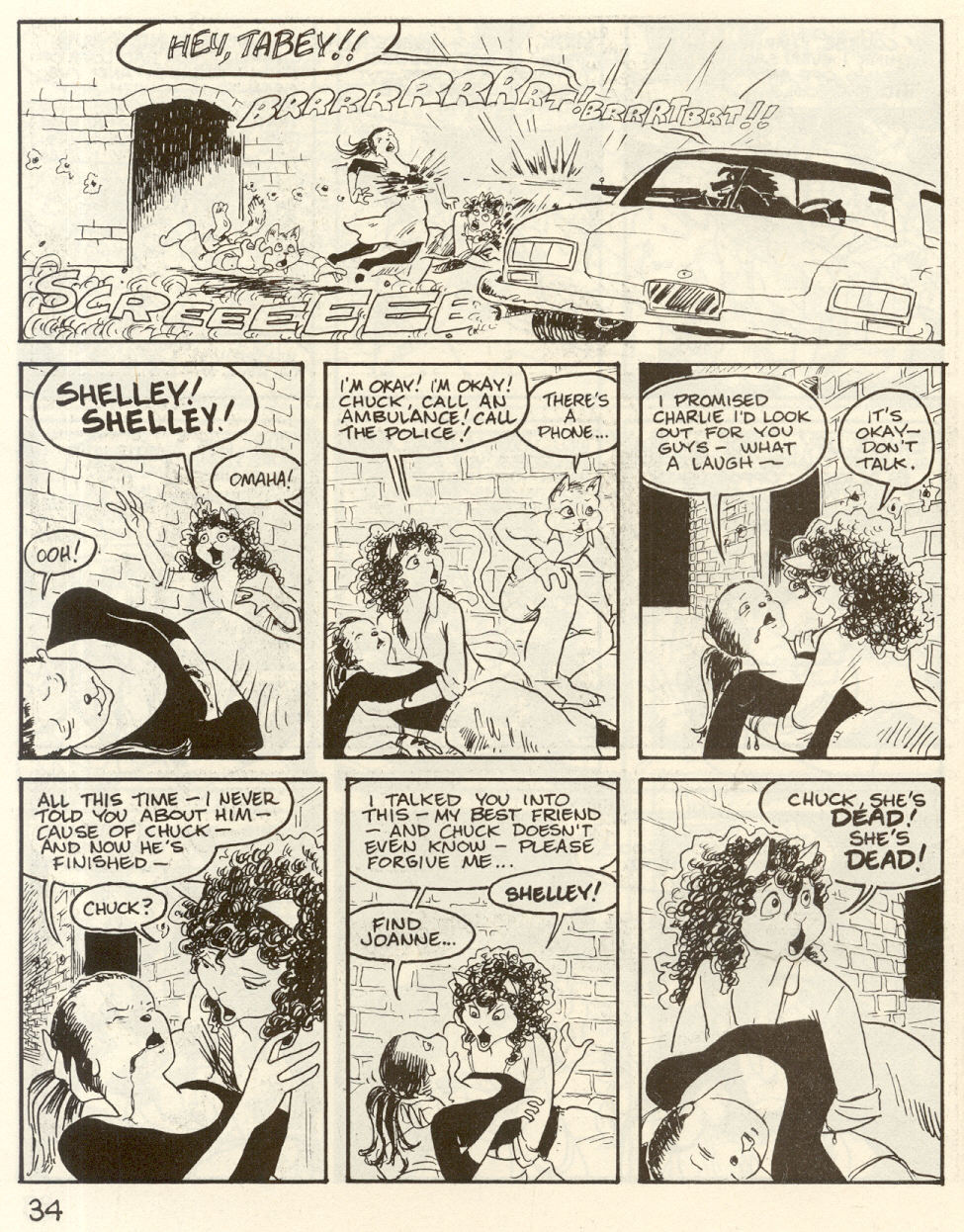 Omaha #00 [Reed Waller & Kate Worley] - Page 36