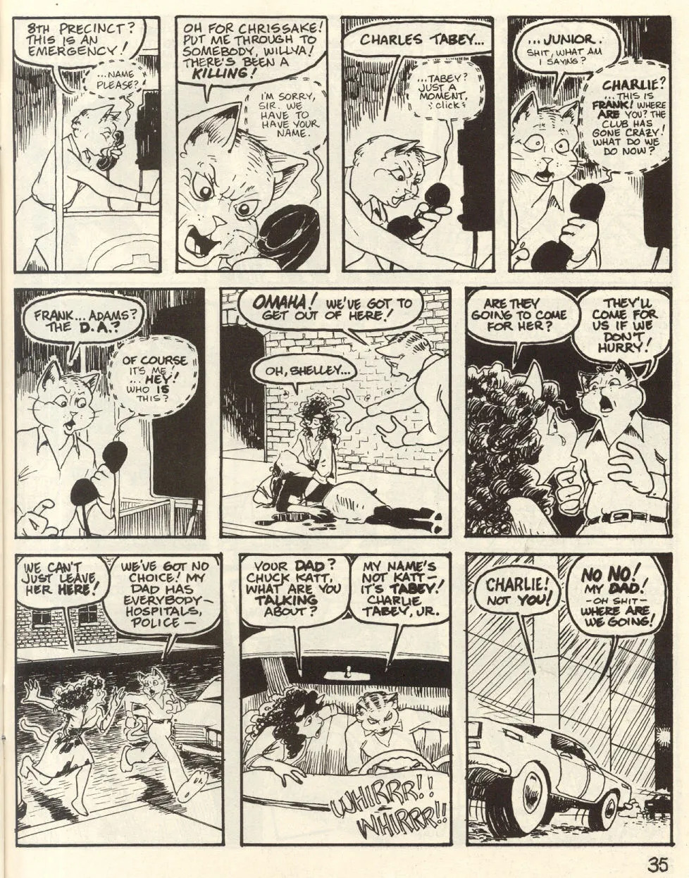 Omaha #00 [Reed Waller & Kate Worley] - Page 37