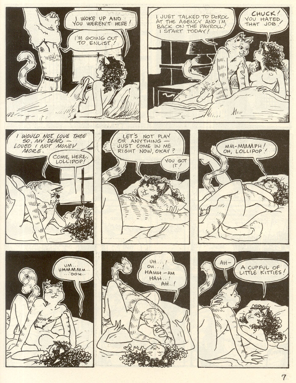 Omaha #00 [Reed Waller & Kate Worley] - Page 9