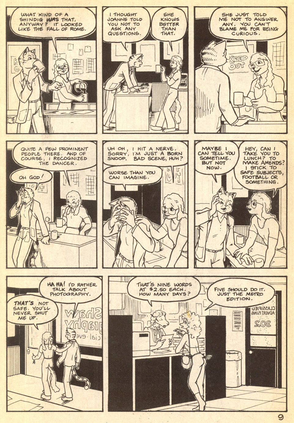 Omaha #3 [Reed Waller & Kate Worley] - Page 11
