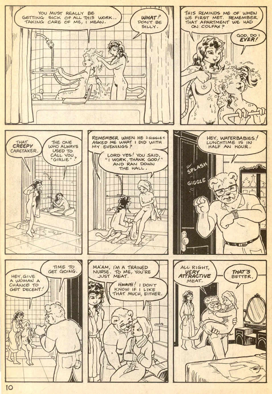 Omaha #3 [Reed Waller & Kate Worley] - Page 12