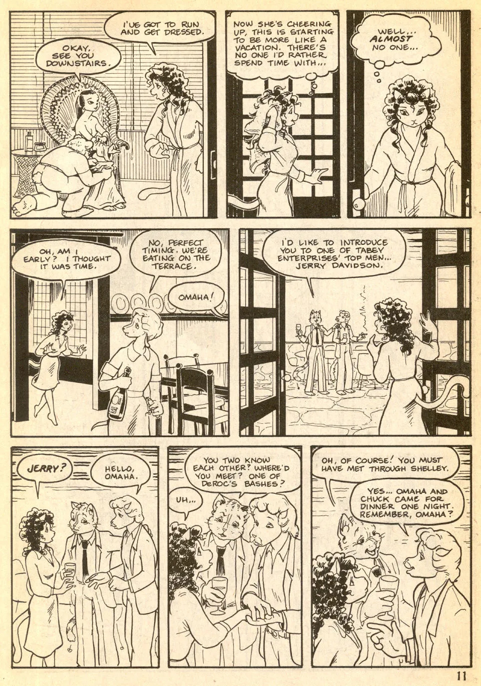 Omaha #3 [Reed Waller & Kate Worley] - Page 13