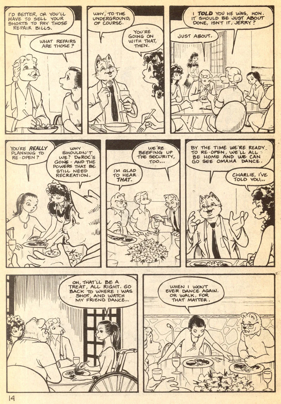 Omaha #3 [Reed Waller & Kate Worley] - Page 16