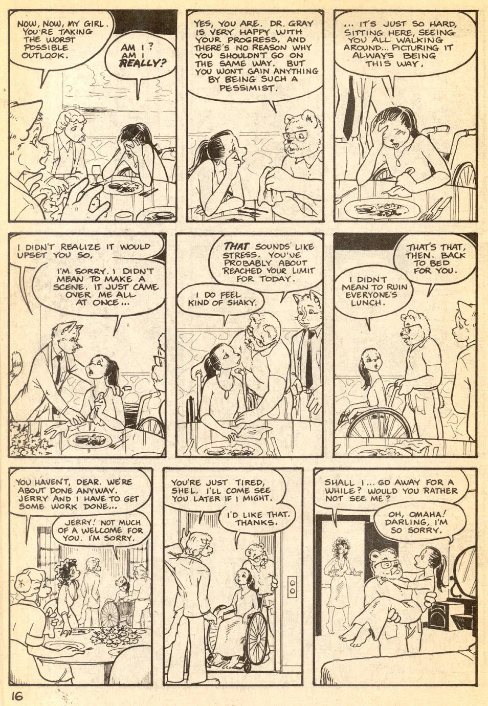Omaha #3 [Reed Waller & Kate Worley] - Page 18