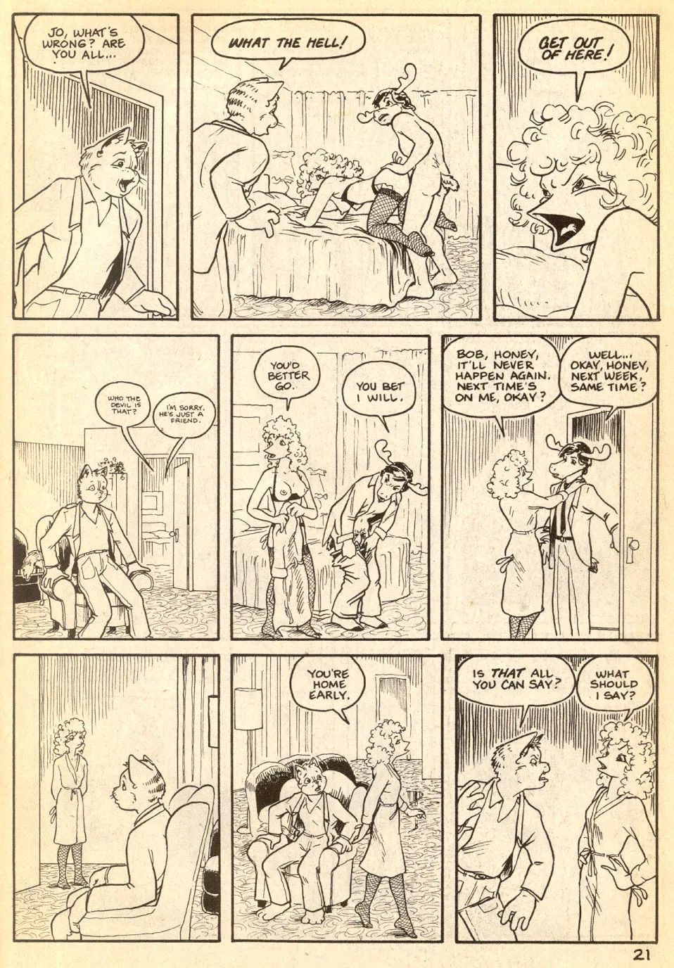 Omaha #3 [Reed Waller & Kate Worley] - Page 23
