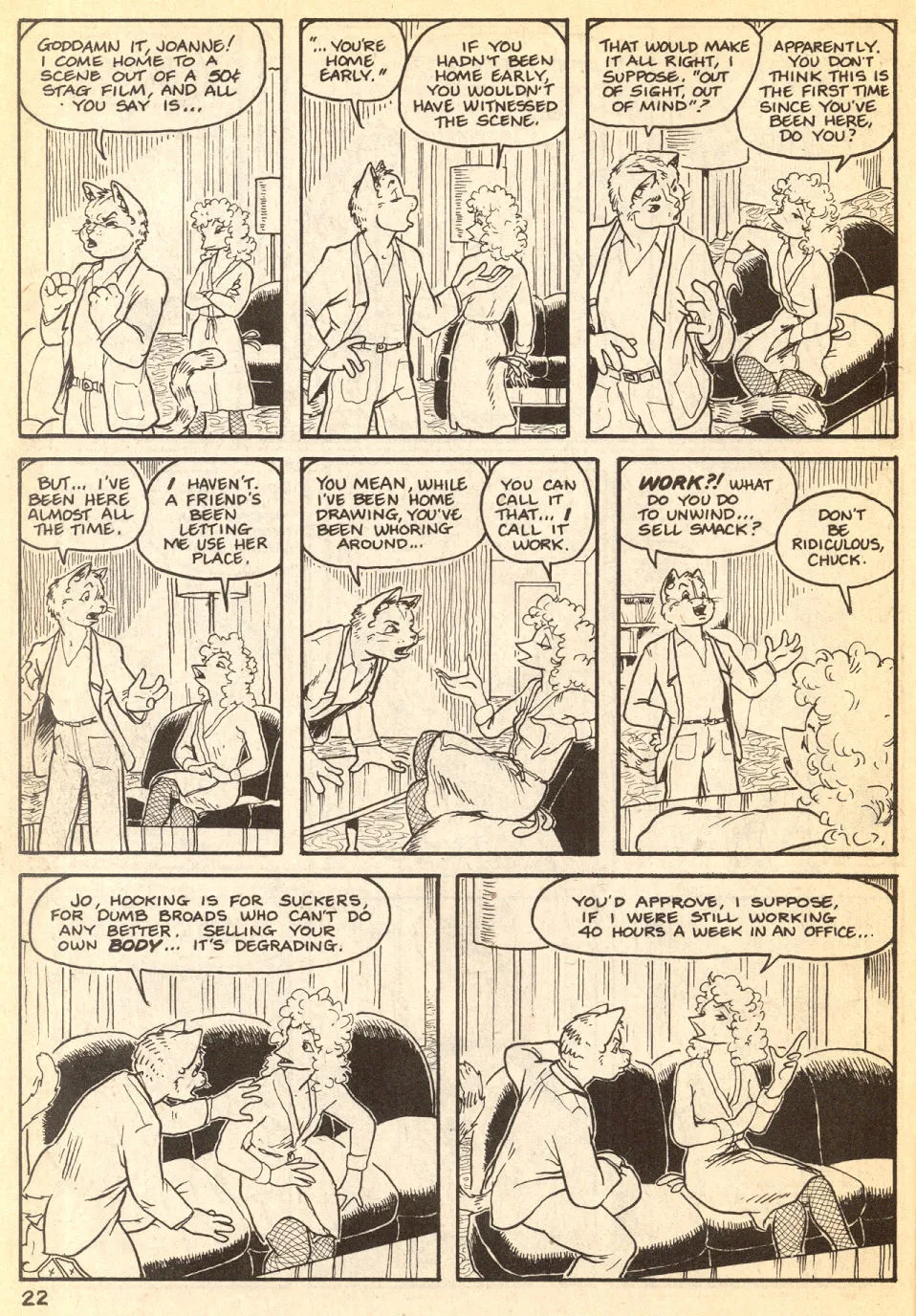 Omaha #3 [Reed Waller & Kate Worley] - Page 24