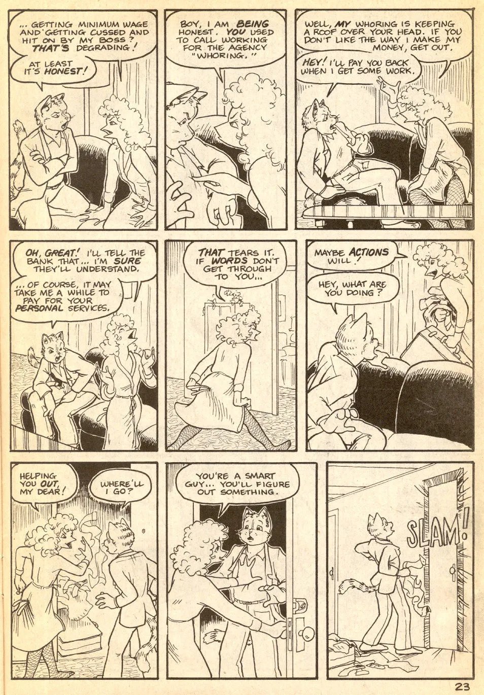 Omaha #3 [Reed Waller & Kate Worley] - Page 25