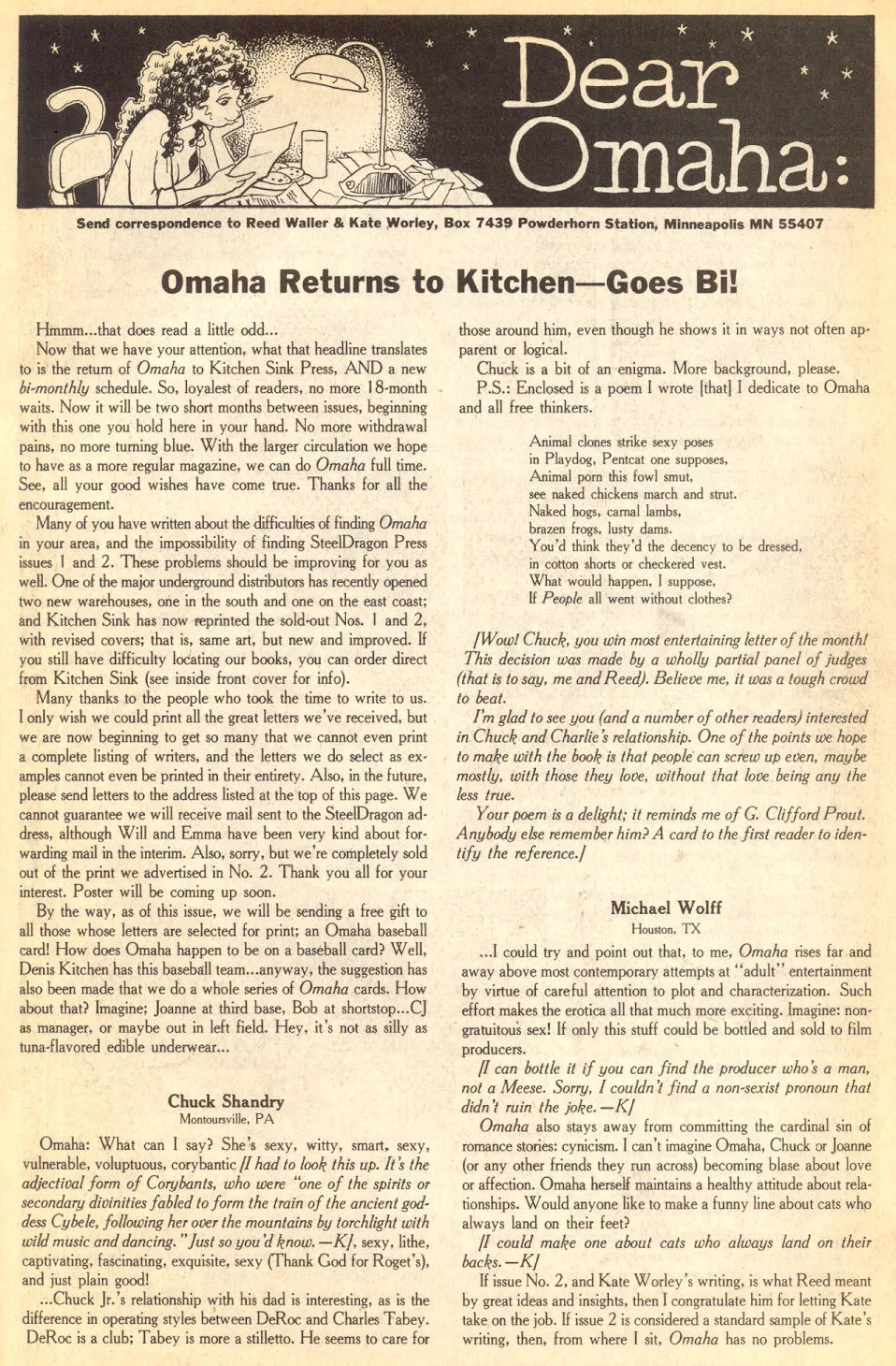 Omaha #3 [Reed Waller & Kate Worley] - Page 33