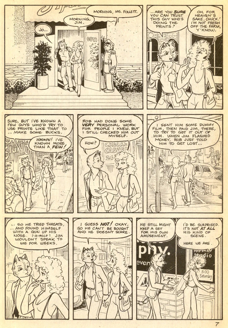 Omaha #3 [Reed Waller & Kate Worley] - Page 9