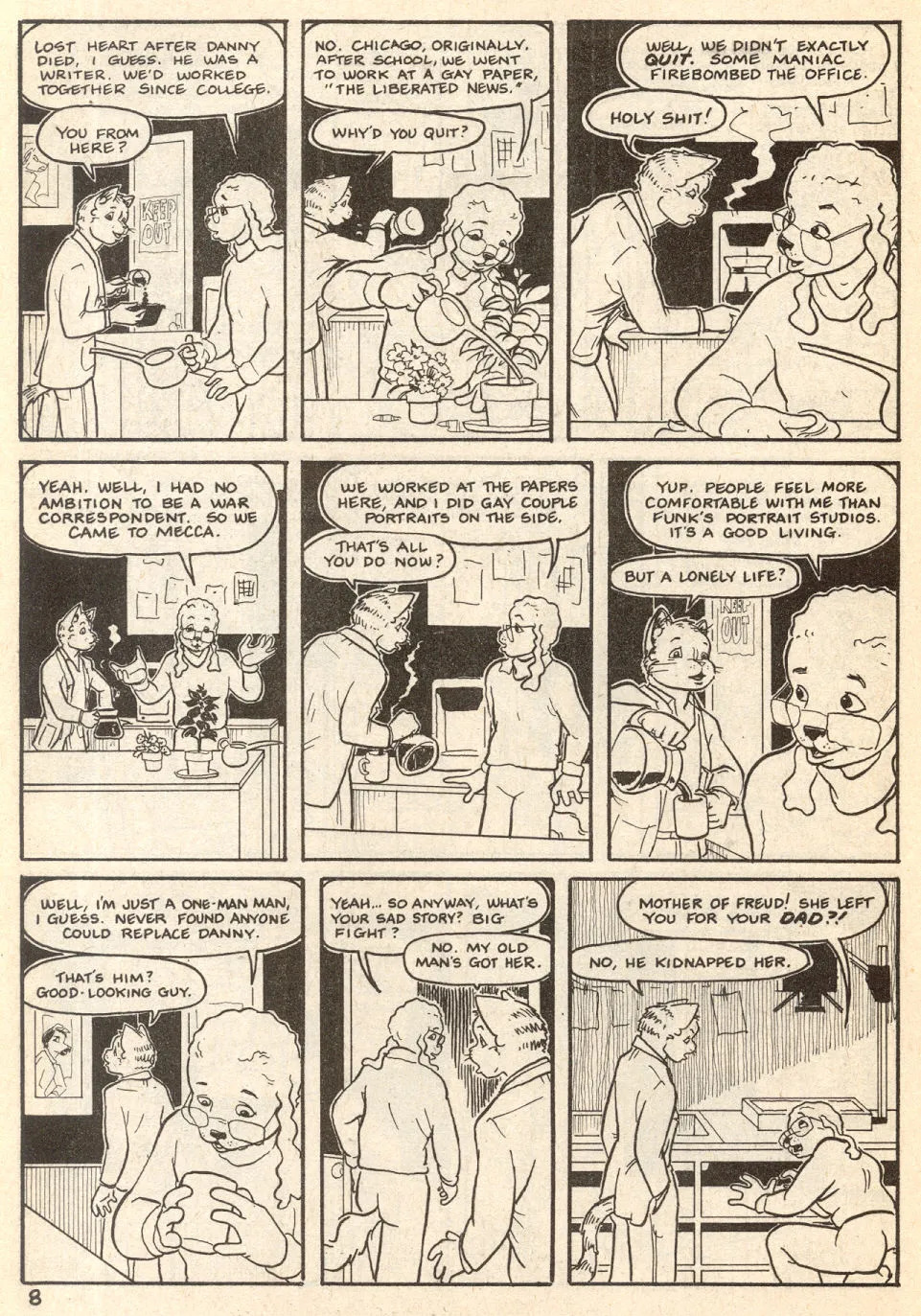Omaha #4 [Reed Waller & Kate Worley] - Page 10