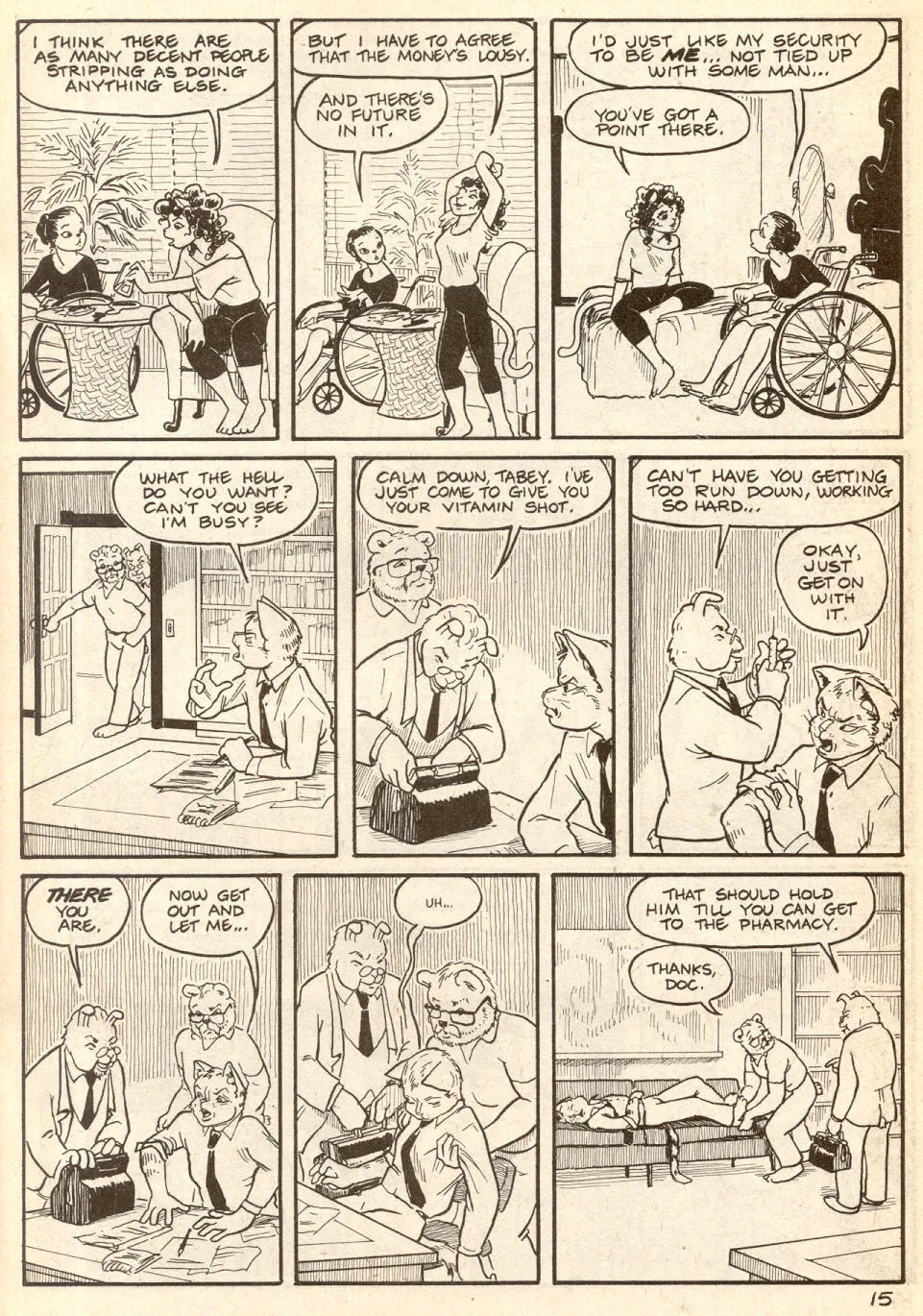 Omaha #4 [Reed Waller & Kate Worley] - Page 17