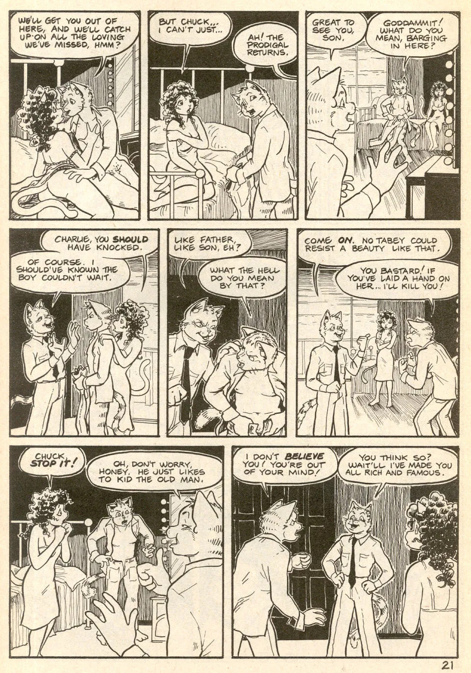 Omaha #4 [Reed Waller & Kate Worley] - Page 23
