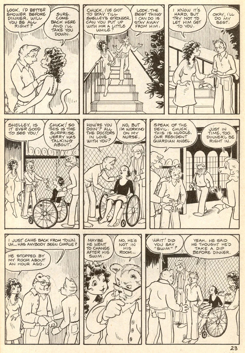 Omaha #4 [Reed Waller & Kate Worley] - Page 25