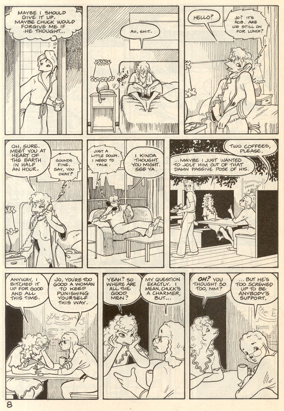 Omaha #5 [Reed Waller & Kate Worley] - Page 10