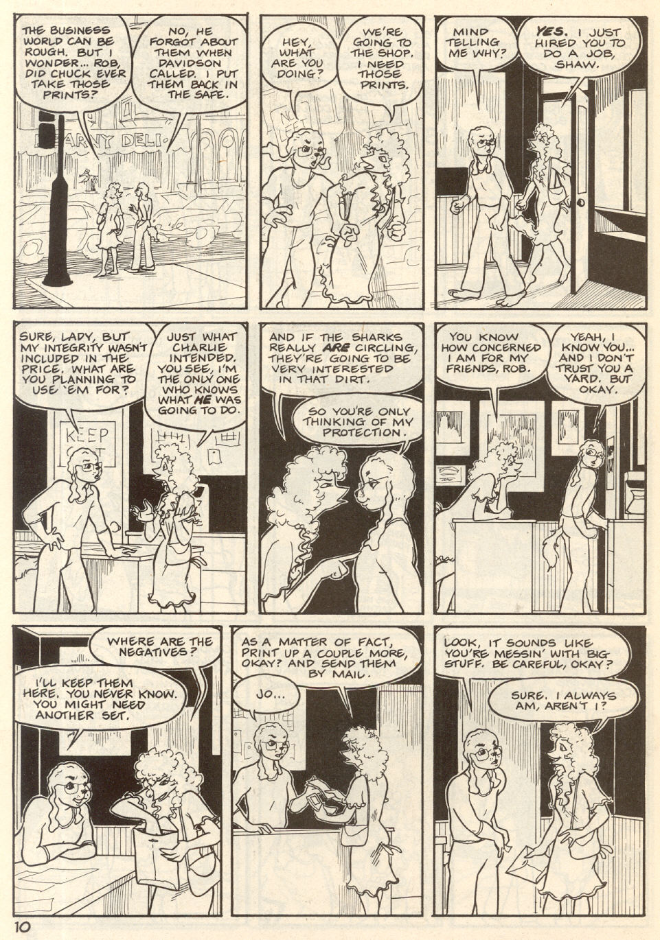 Omaha #5 [Reed Waller & Kate Worley] - Page 12