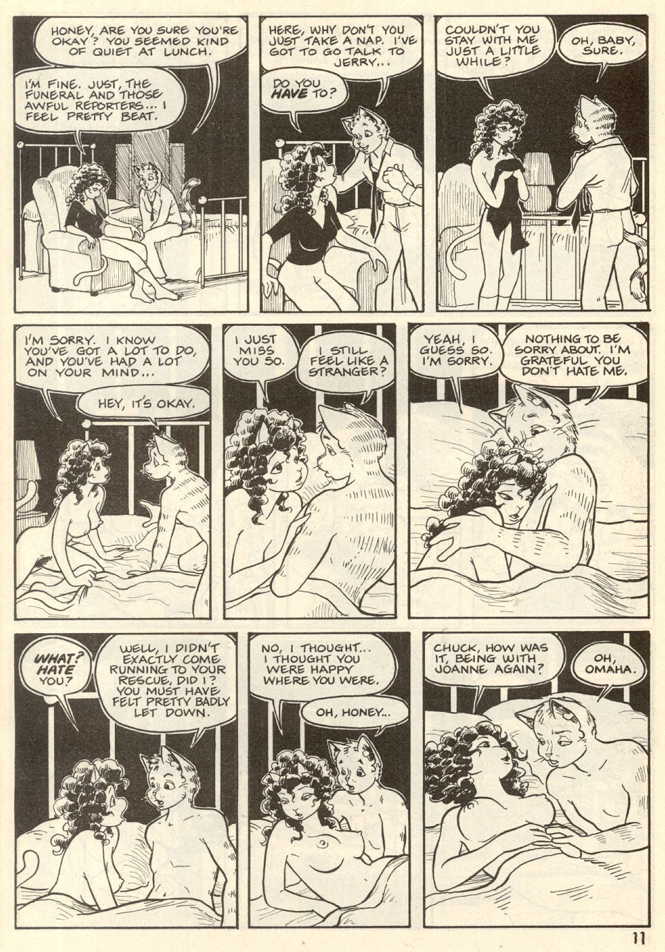 Omaha #5 [Reed Waller & Kate Worley] - Page 13