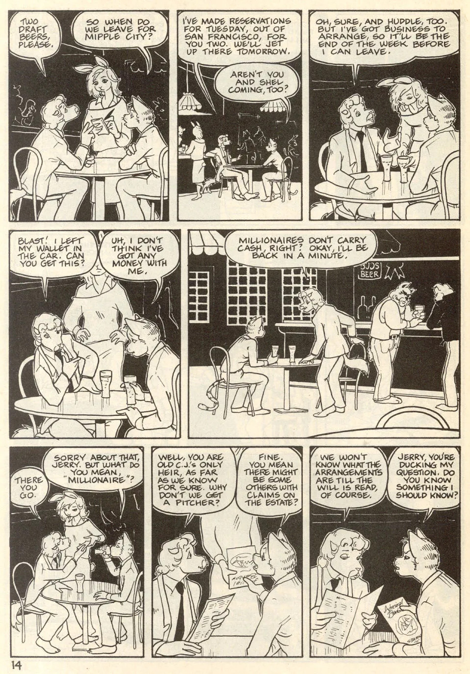 Omaha #5 [Reed Waller & Kate Worley] - Page 16