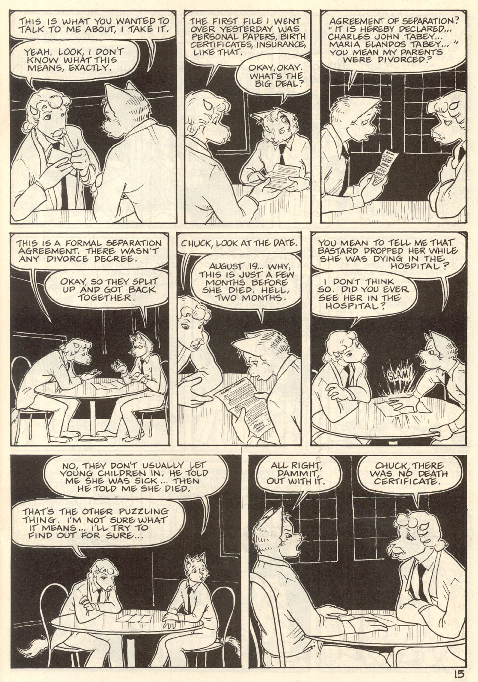 Omaha #5 [Reed Waller & Kate Worley] - Page 17