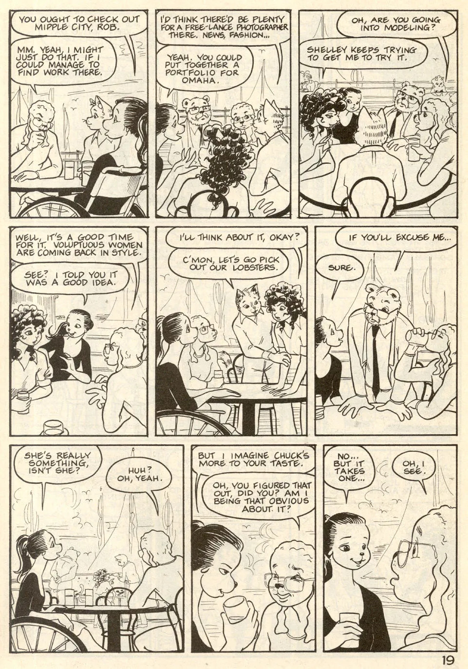 Omaha #5 [Reed Waller & Kate Worley] - Page 21