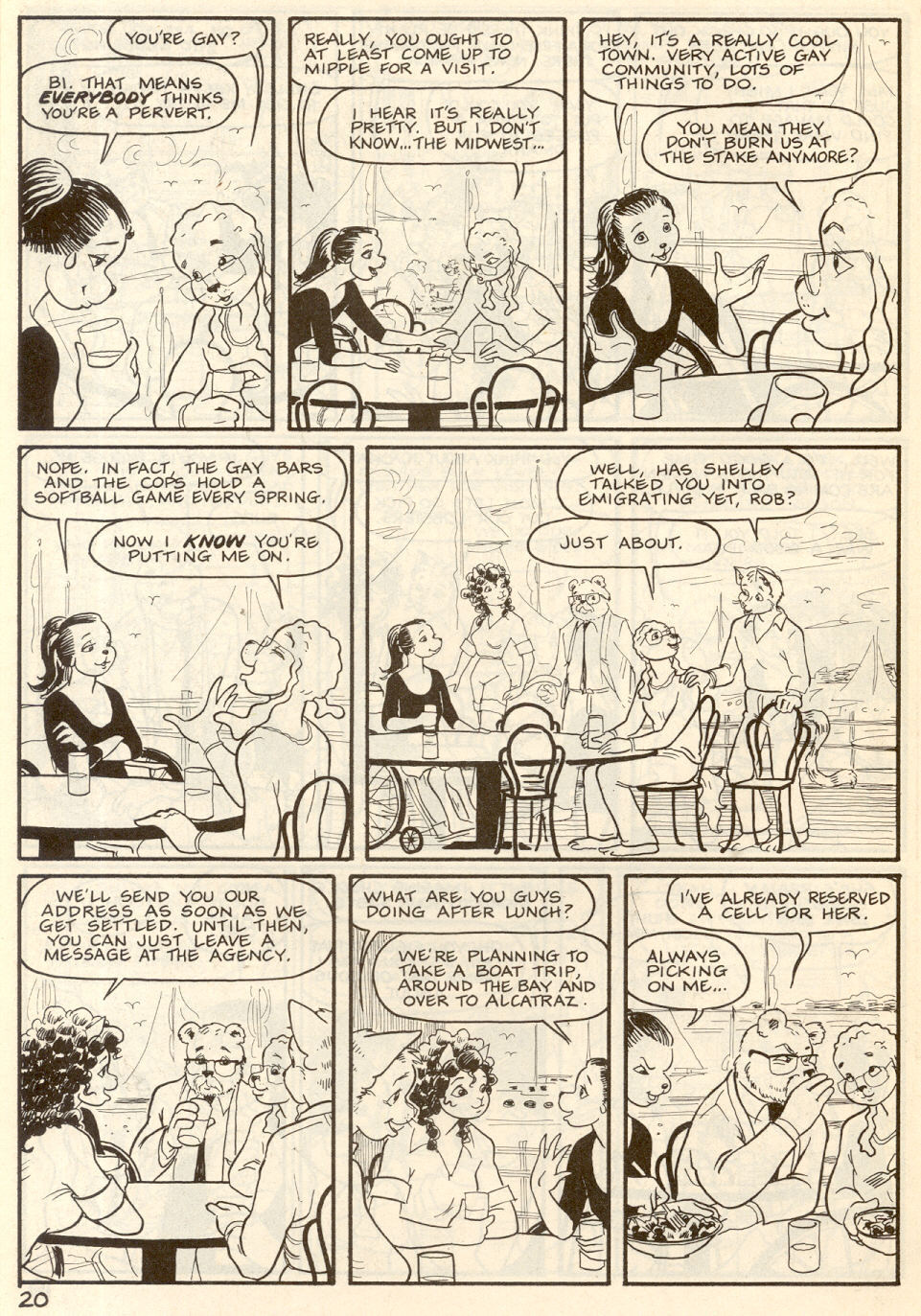 Omaha #5 [Reed Waller & Kate Worley] - Page 22