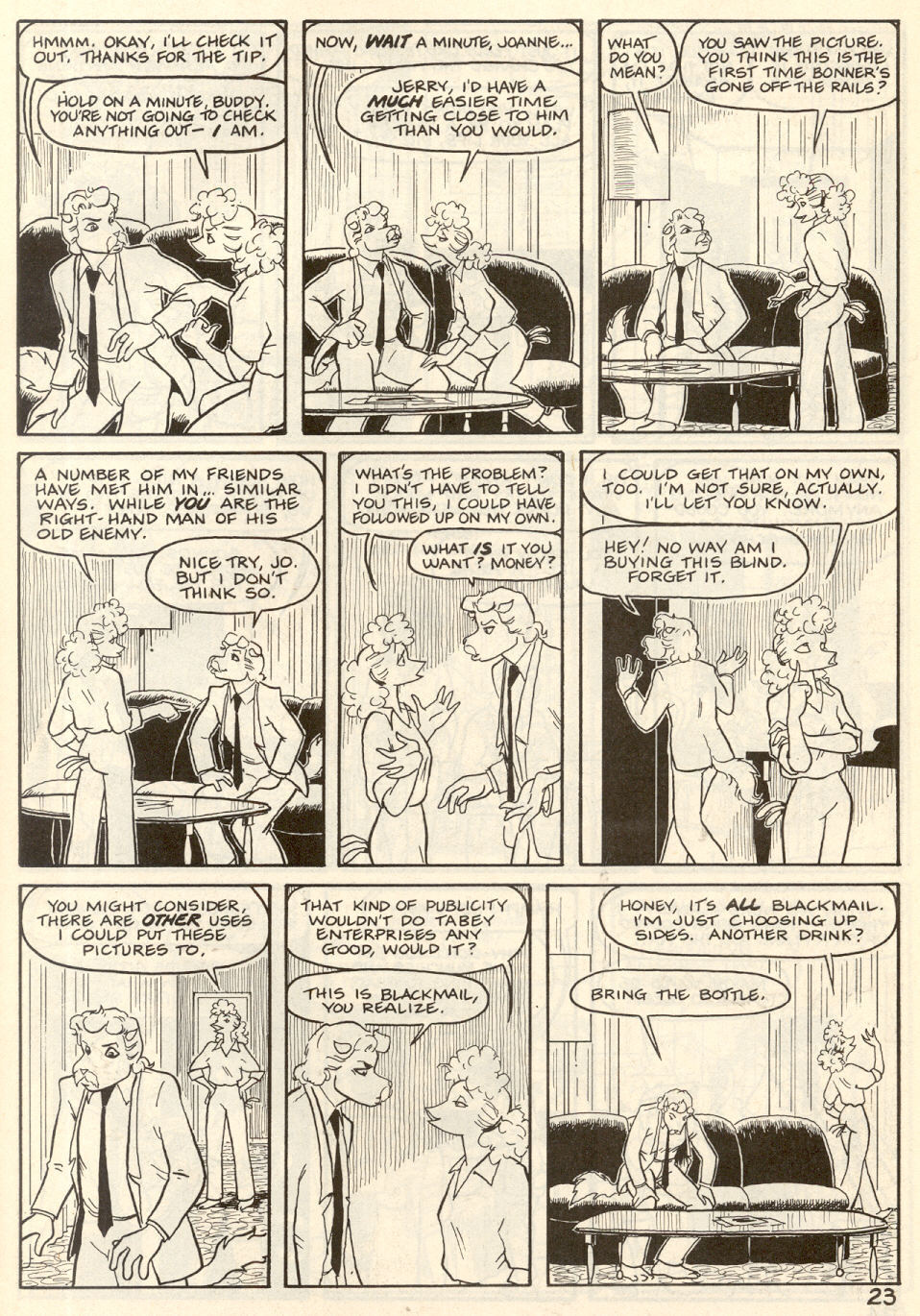 Omaha #5 [Reed Waller & Kate Worley] - Page 25