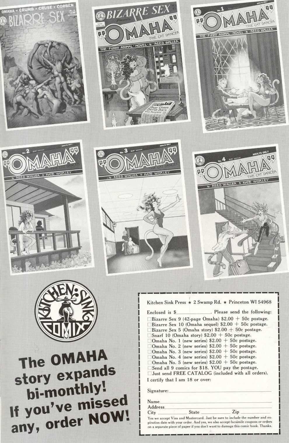 Omaha #5 [Reed Waller & Kate Worley] - Page 35