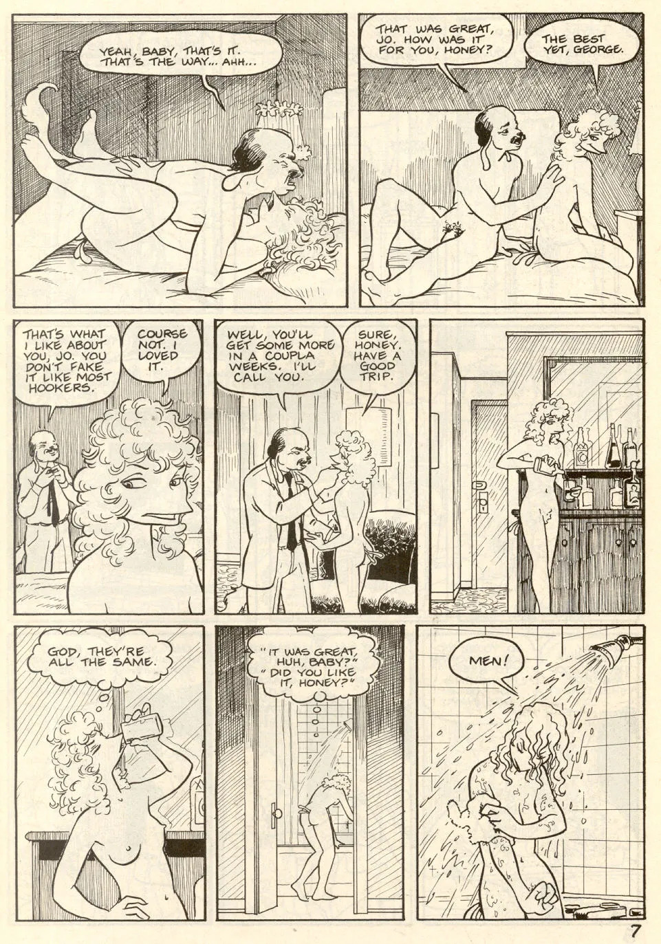 Omaha #5 [Reed Waller & Kate Worley] - Page 9