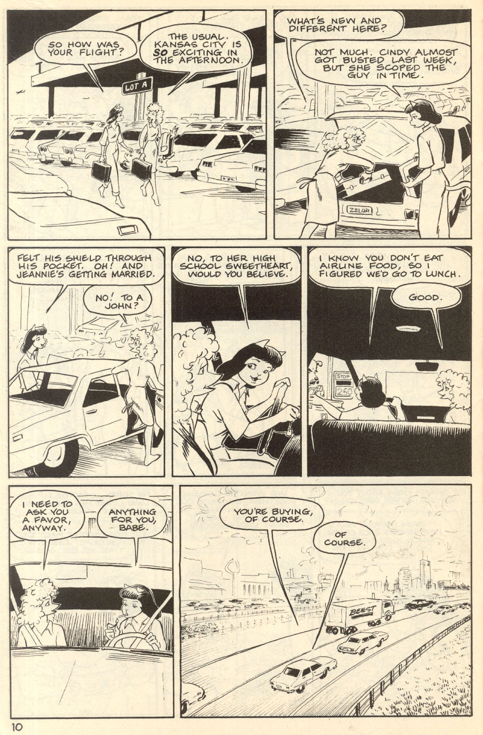 Omaha #6 [Reed Waller & Kate Worley] - Page 12