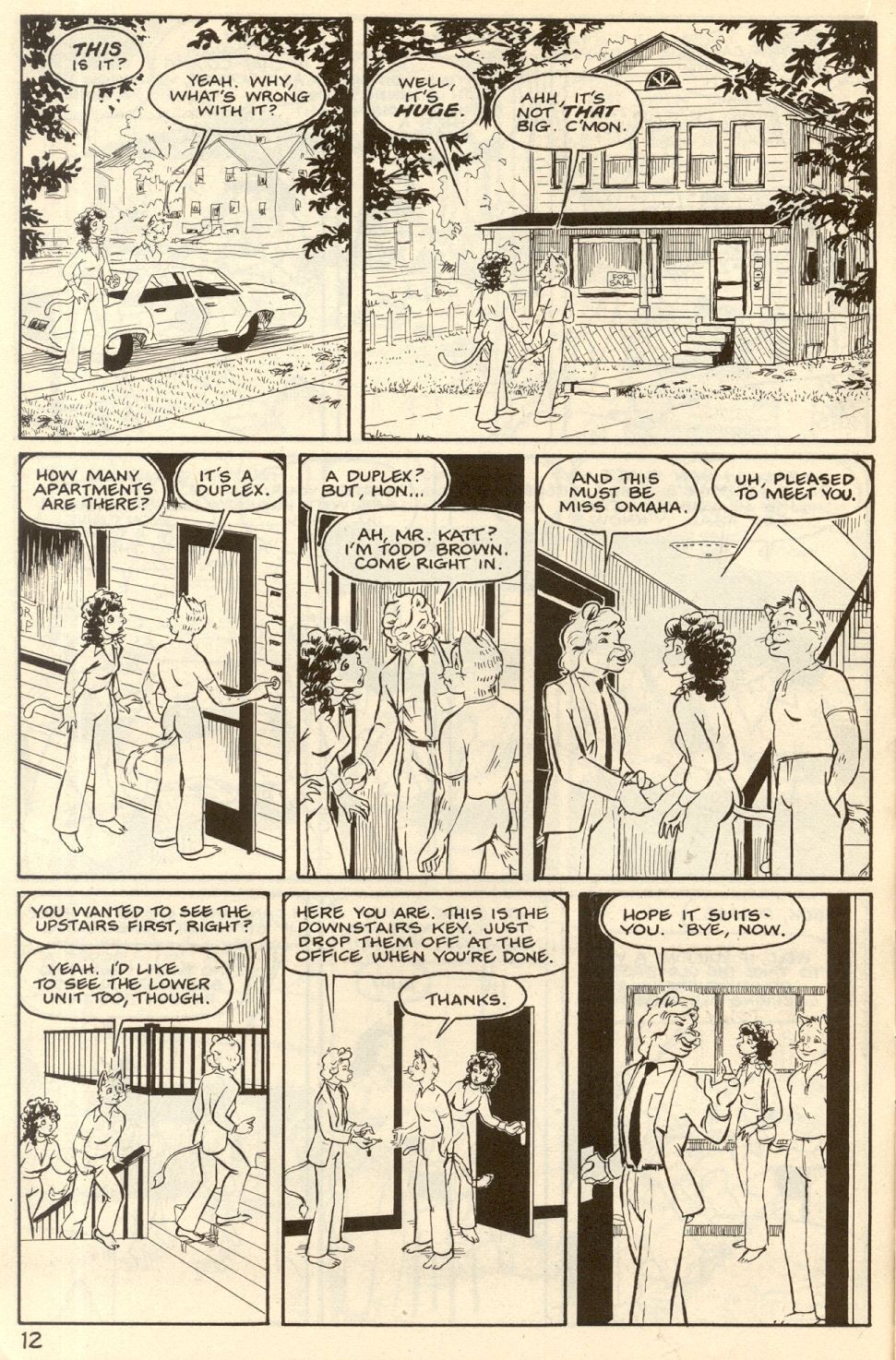 Omaha #6 [Reed Waller & Kate Worley] - Page 14