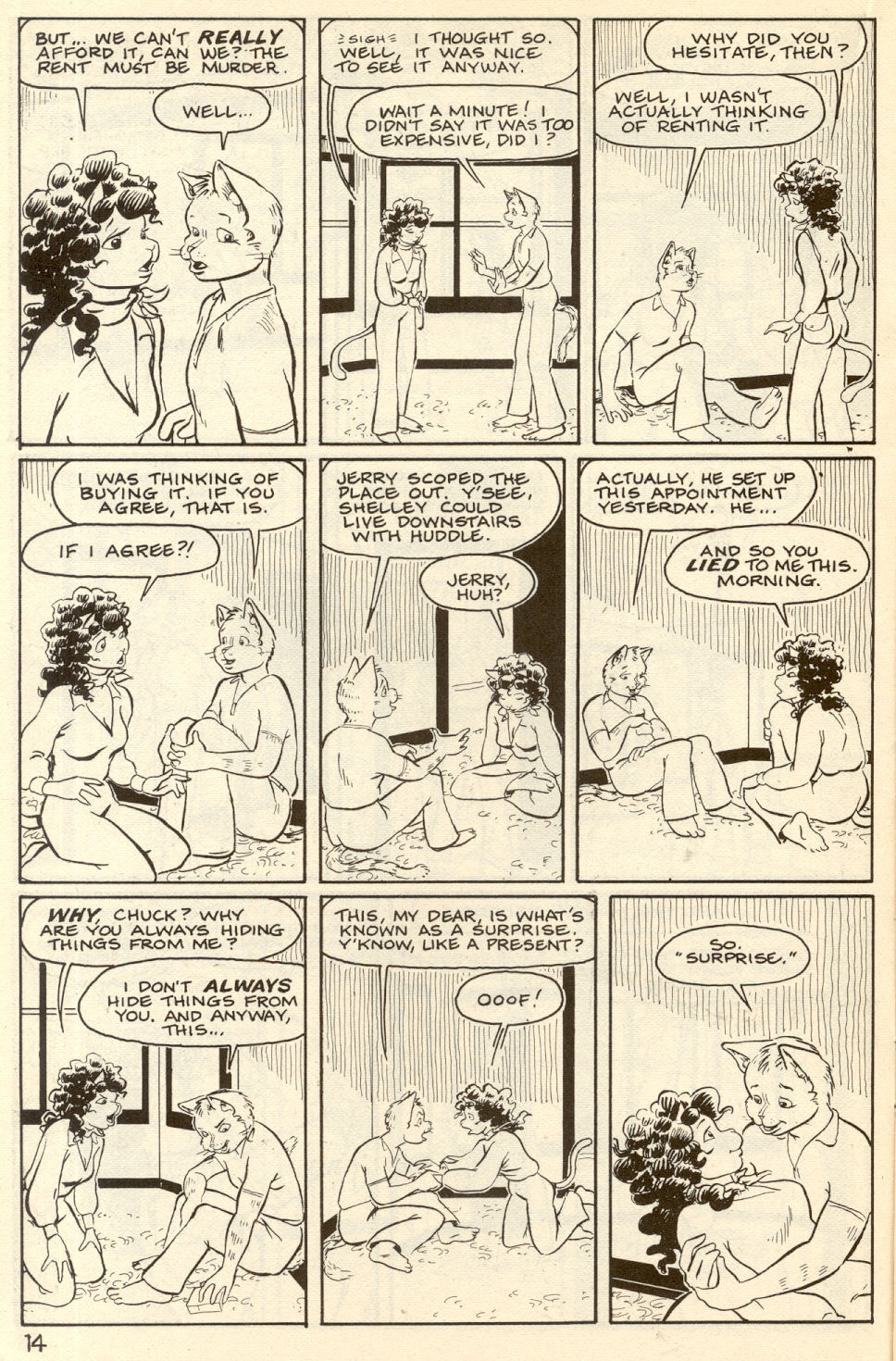 Omaha #6 [Reed Waller & Kate Worley] - Page 16