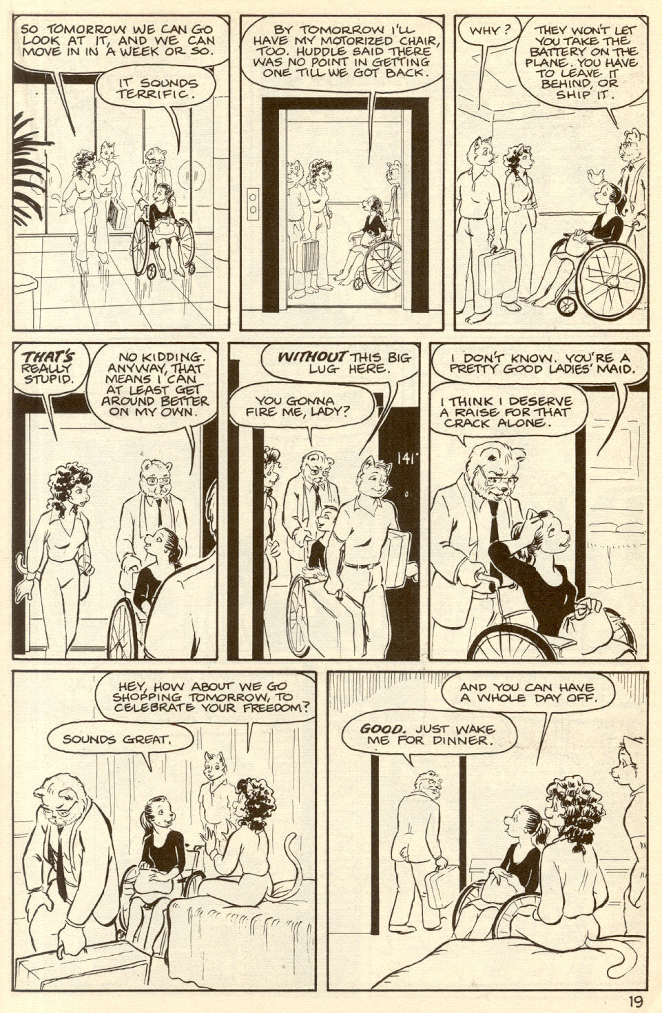 Omaha #6 [Reed Waller & Kate Worley] - Page 21