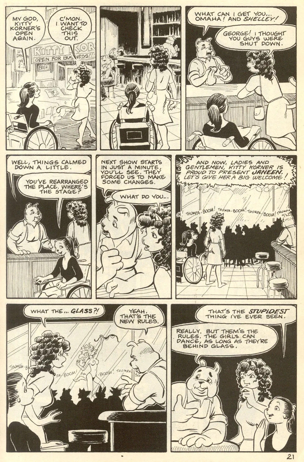 Omaha #6 [Reed Waller & Kate Worley] - Page 23