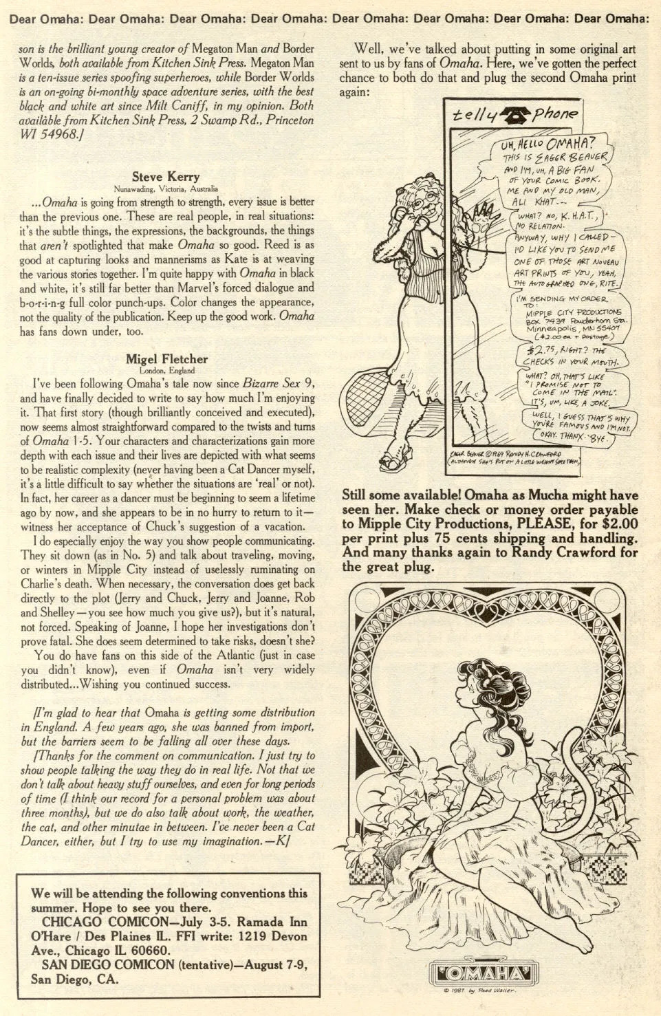 Omaha #6 [Reed Waller & Kate Worley] - Page 34