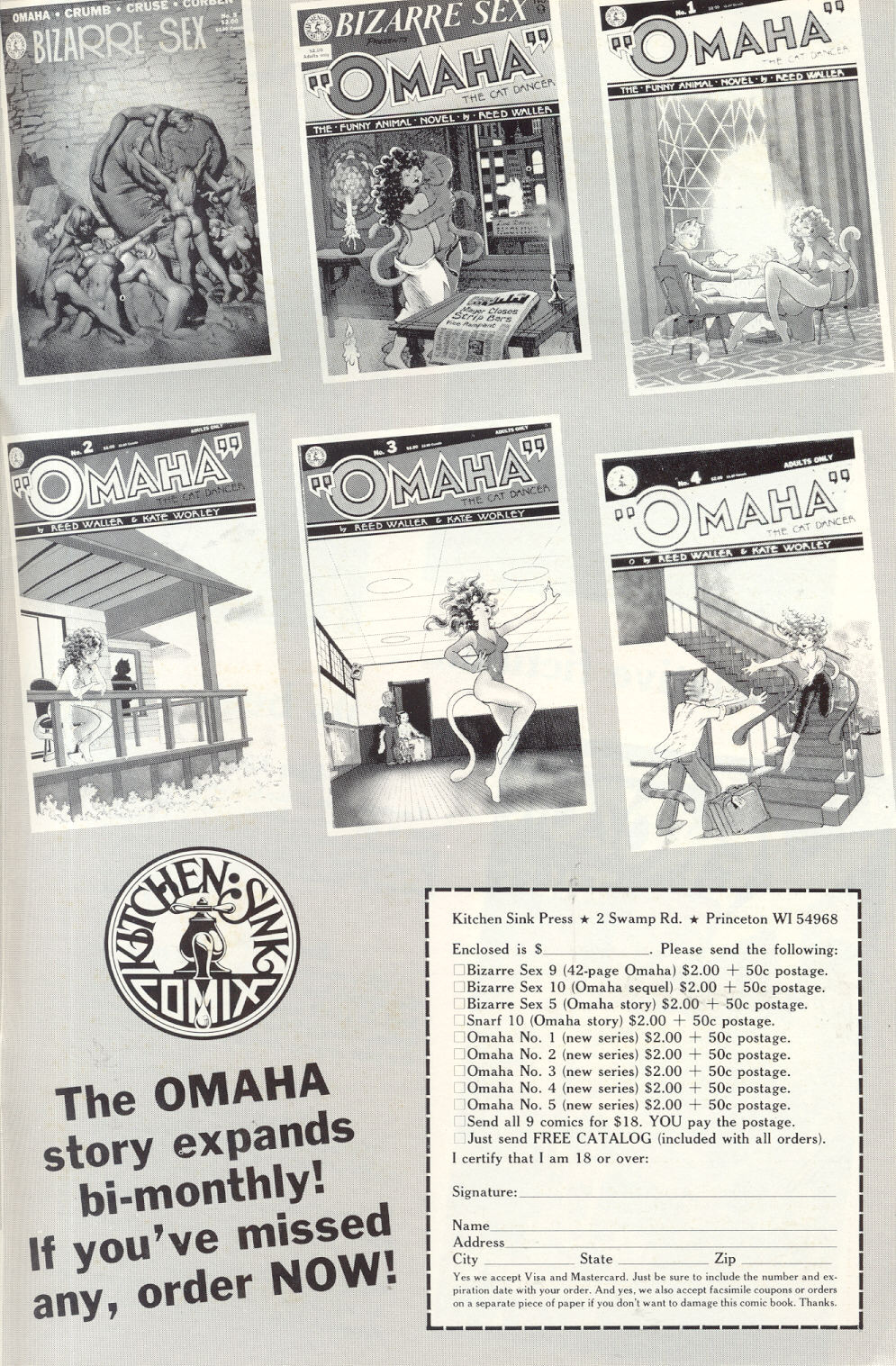 Omaha #6 [Reed Waller & Kate Worley] - Page 35