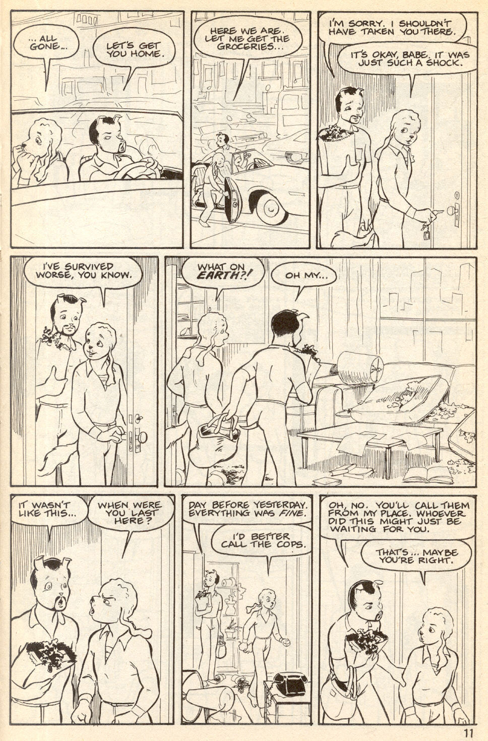 Omaha #7 [Reed Waller & Kate Worley] - Page 13