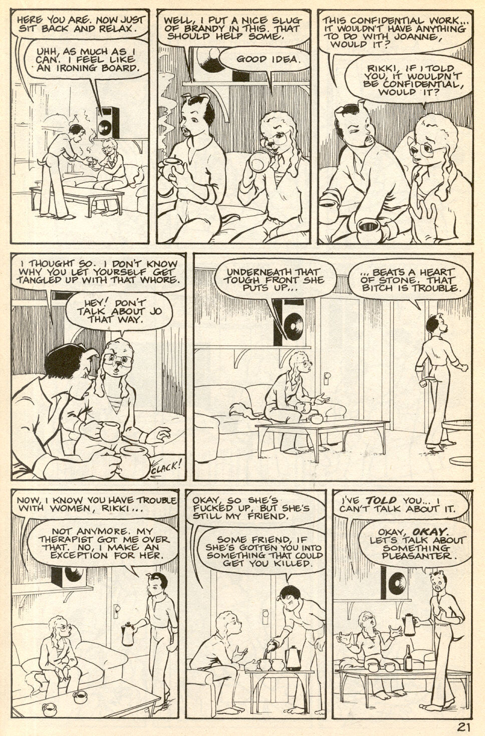 Omaha #7 [Reed Waller & Kate Worley] - Page 23