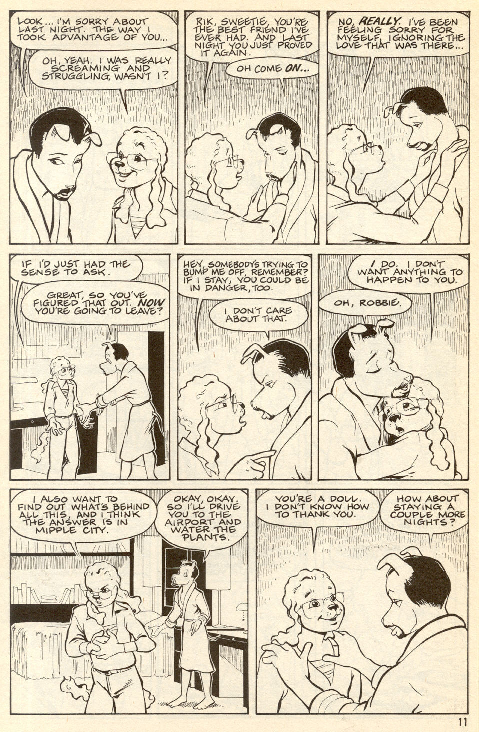 Omaha #8 {Reed Waller & Kate Worley] - Page 13