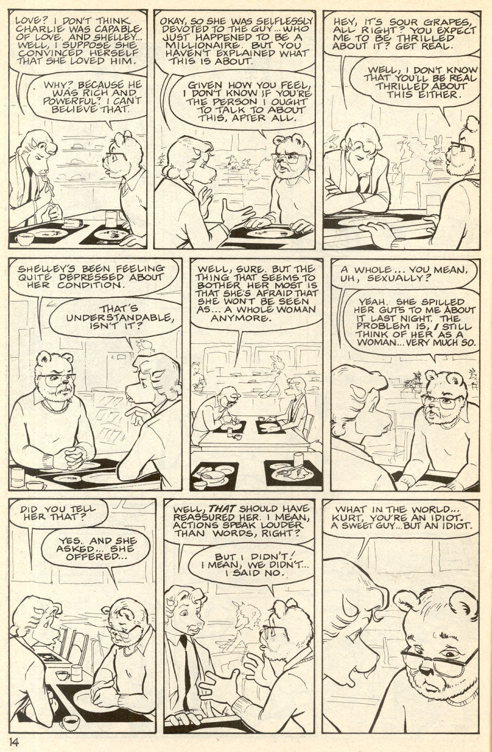 Omaha #8 {Reed Waller & Kate Worley] - Page 16